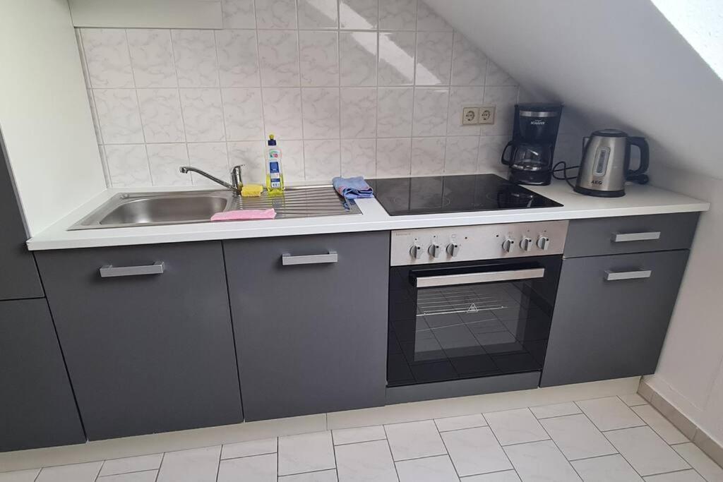 Ganze 2-Raum Ferienwohnung Links Baderitz Ngoại thất bức ảnh