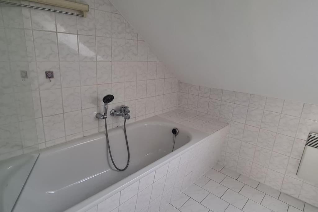 Ganze 2-Raum Ferienwohnung Links Baderitz Ngoại thất bức ảnh